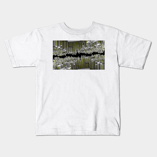 City Scape Kids T-Shirt by Back Alley Creations